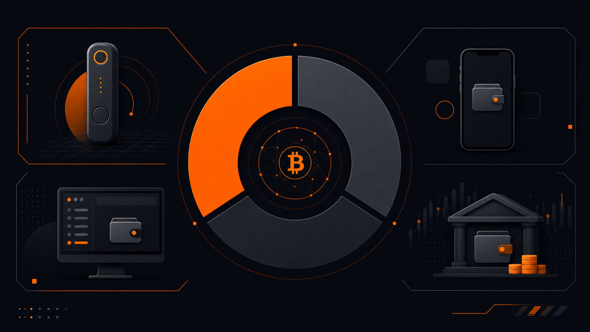 Сравнение биткоин-кошельков hardware и software