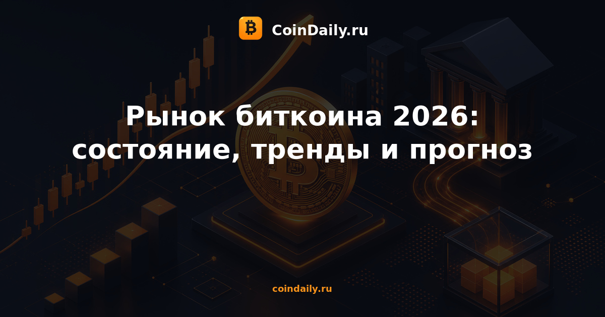 Рынок биткоина 2026: состояние, тренды и прогноз