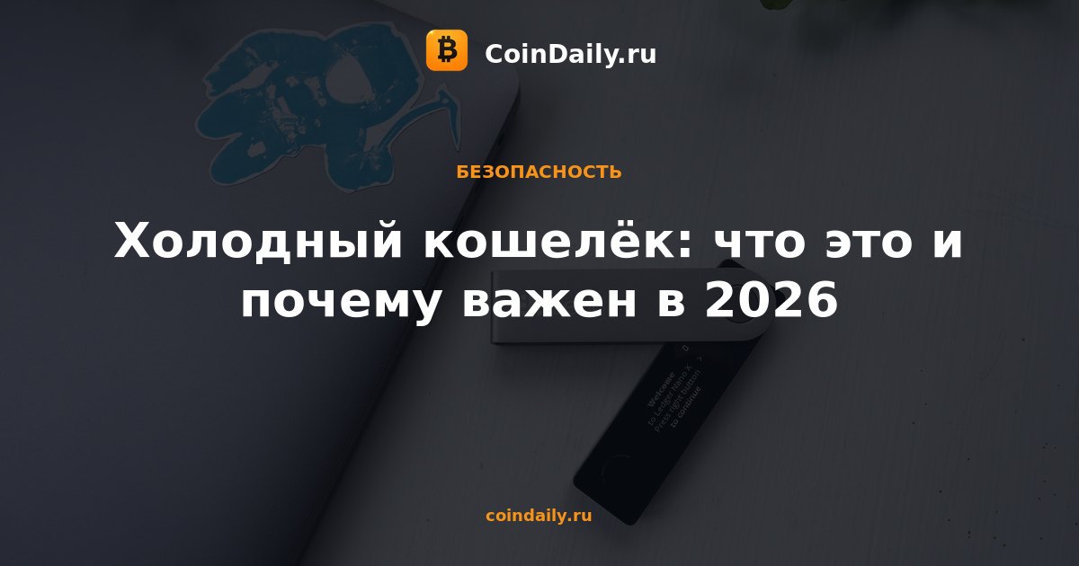 Холодный кошелёк: что это и почему важен в 2026
