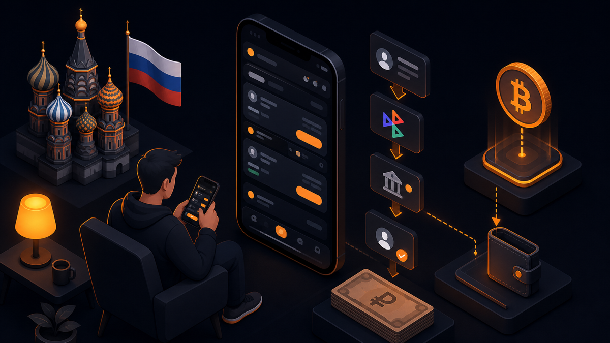Покупка криптовалюты через P2P в России