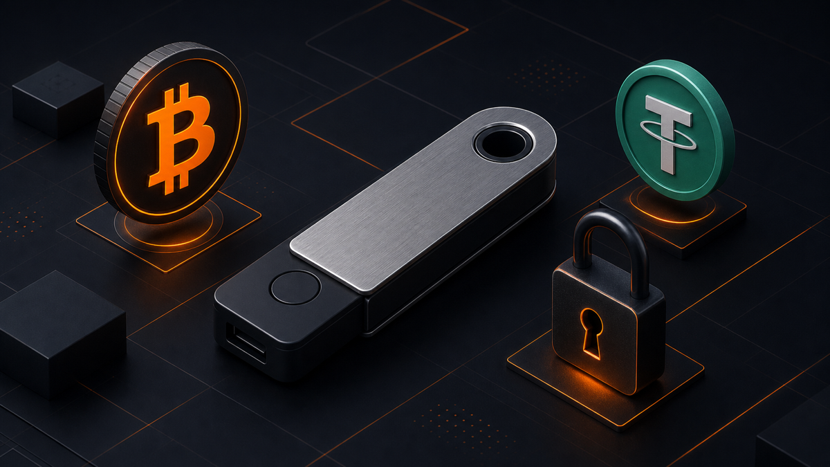 Hardware-кошелёк для хранения криптовалюты
