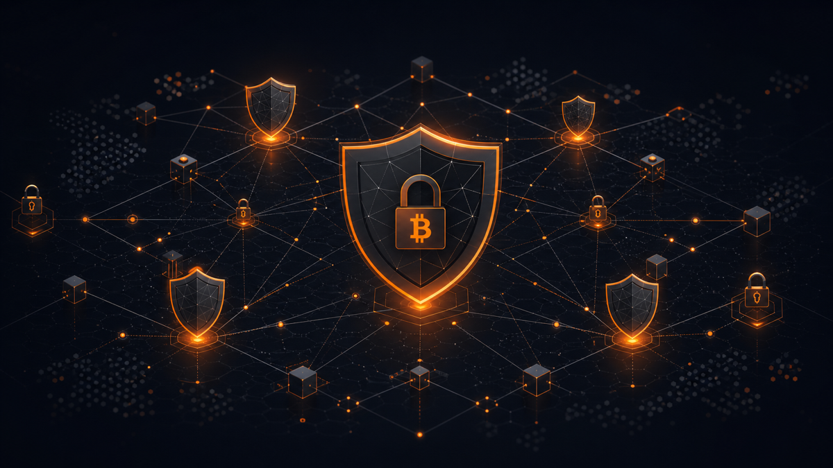 Безопасность сети Bitcoin proof-of-work хешрейт