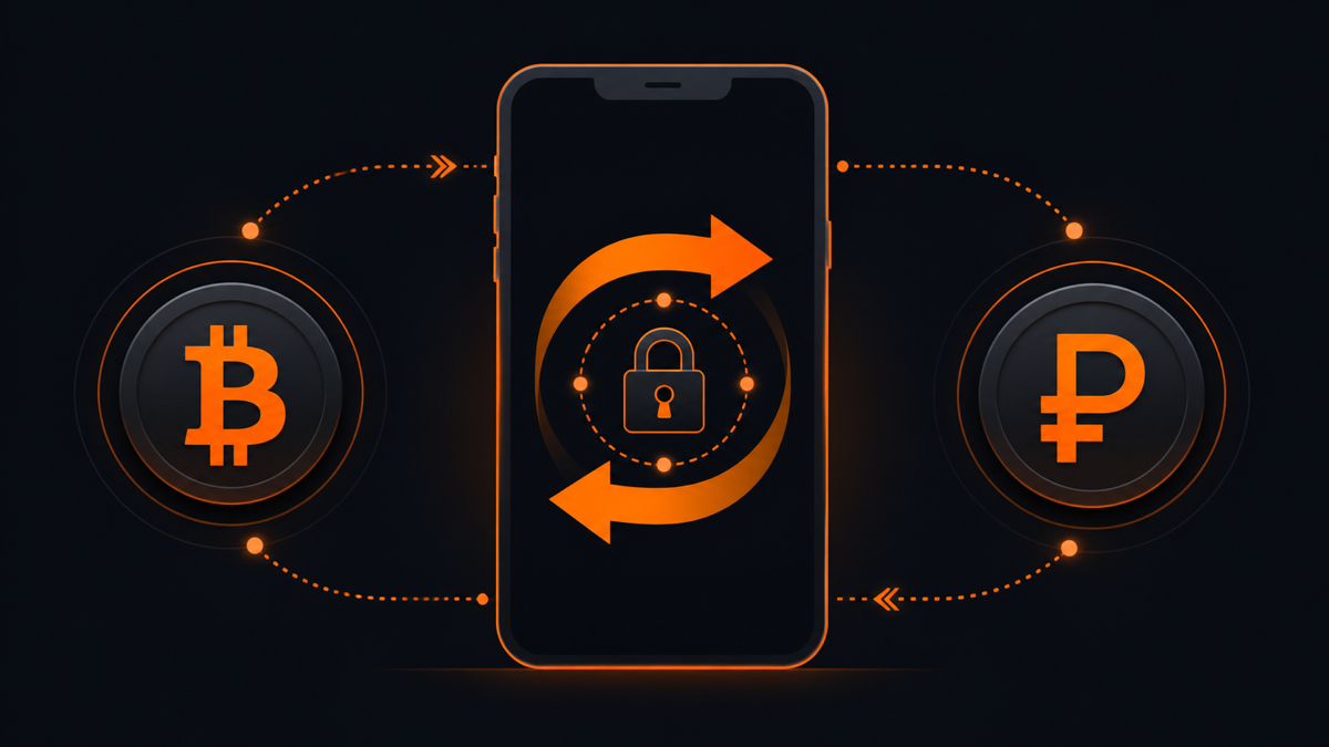 Продажа биткоина через P2P-биржу