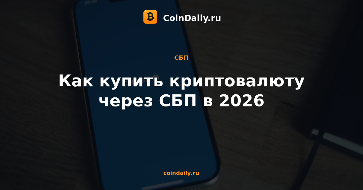 Как купить криптовалюту через СБП в 2026