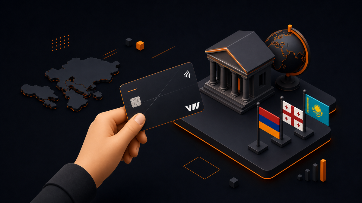 Карта Visa дружественной страны для крипты