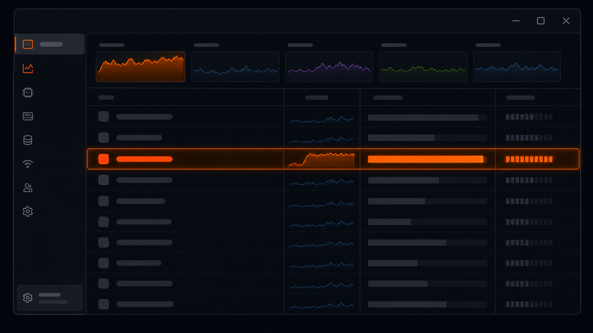 Диспетчер задач показывает 95% загрузки CPU процессом xmrig.exe