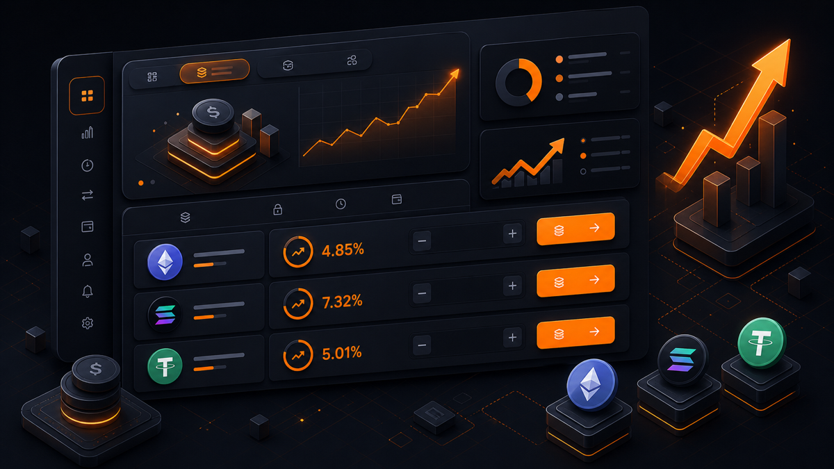 Стейкинг на биржах Bybit и MEXC