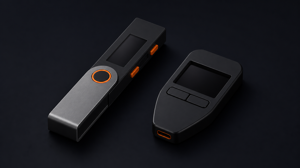 Аппаратные криптокошельки Ledger и Trezor