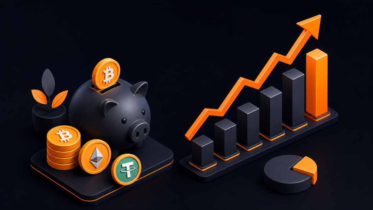 Растущий портфель новичка на криптовалюте