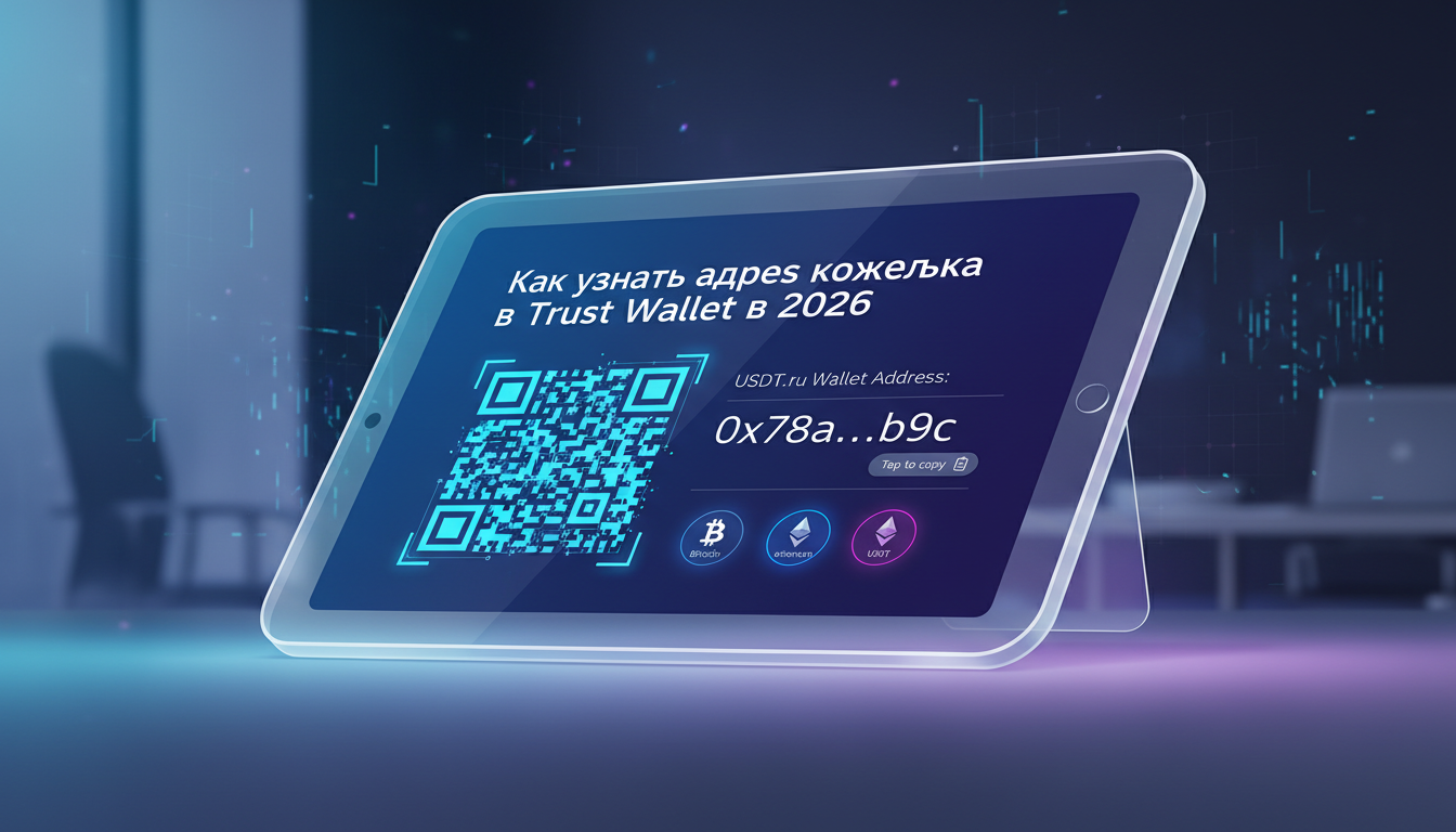 Как найти адрес кошелька в Trust Wallet в 2026