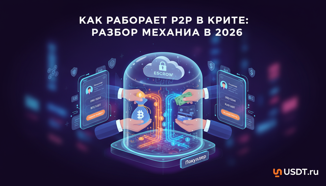 Механика P2P в криптовалютах: как это работает в 2026 году