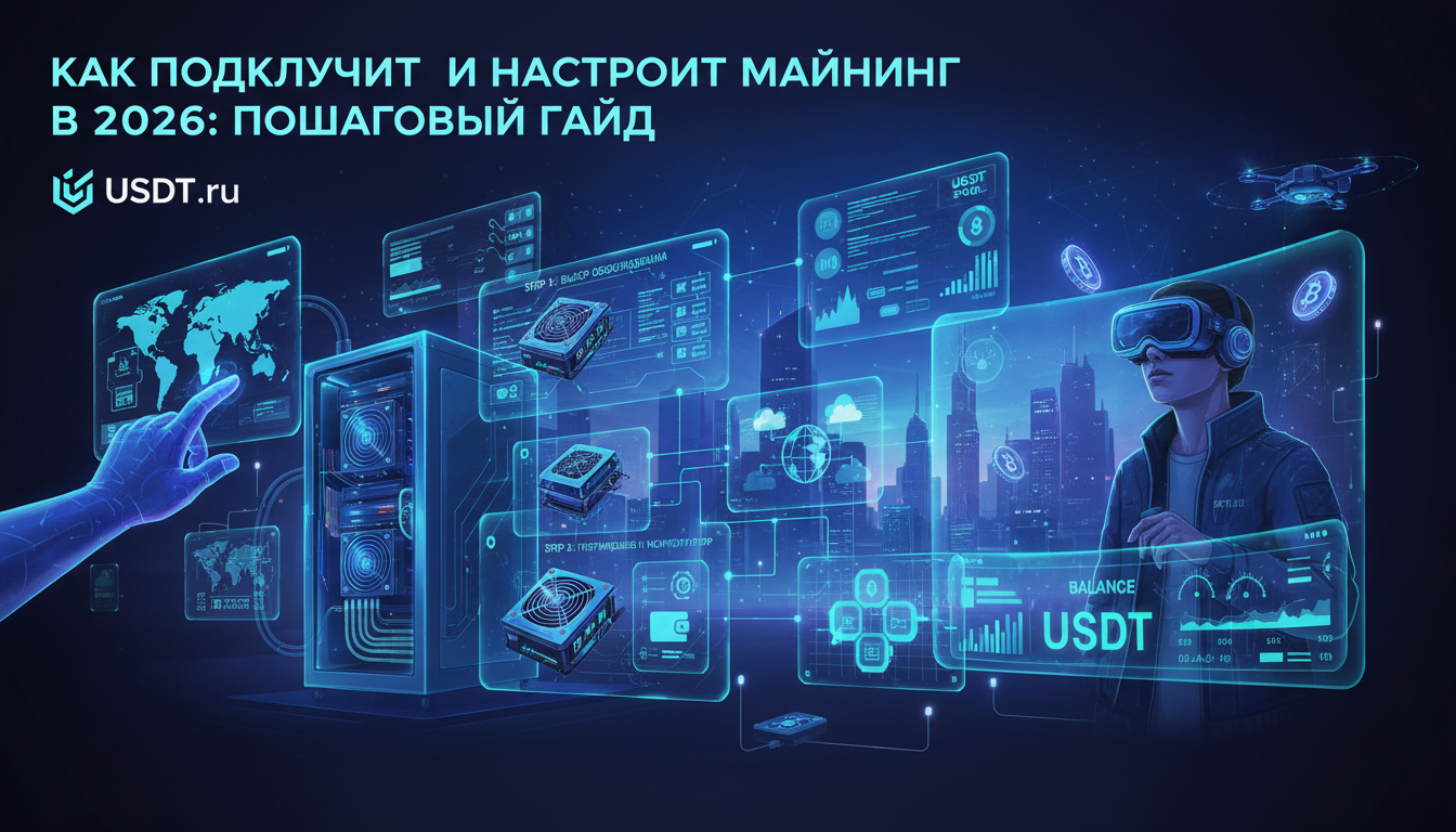 Пошаговое руководство по подключению и настройке майнинга в 2026 году