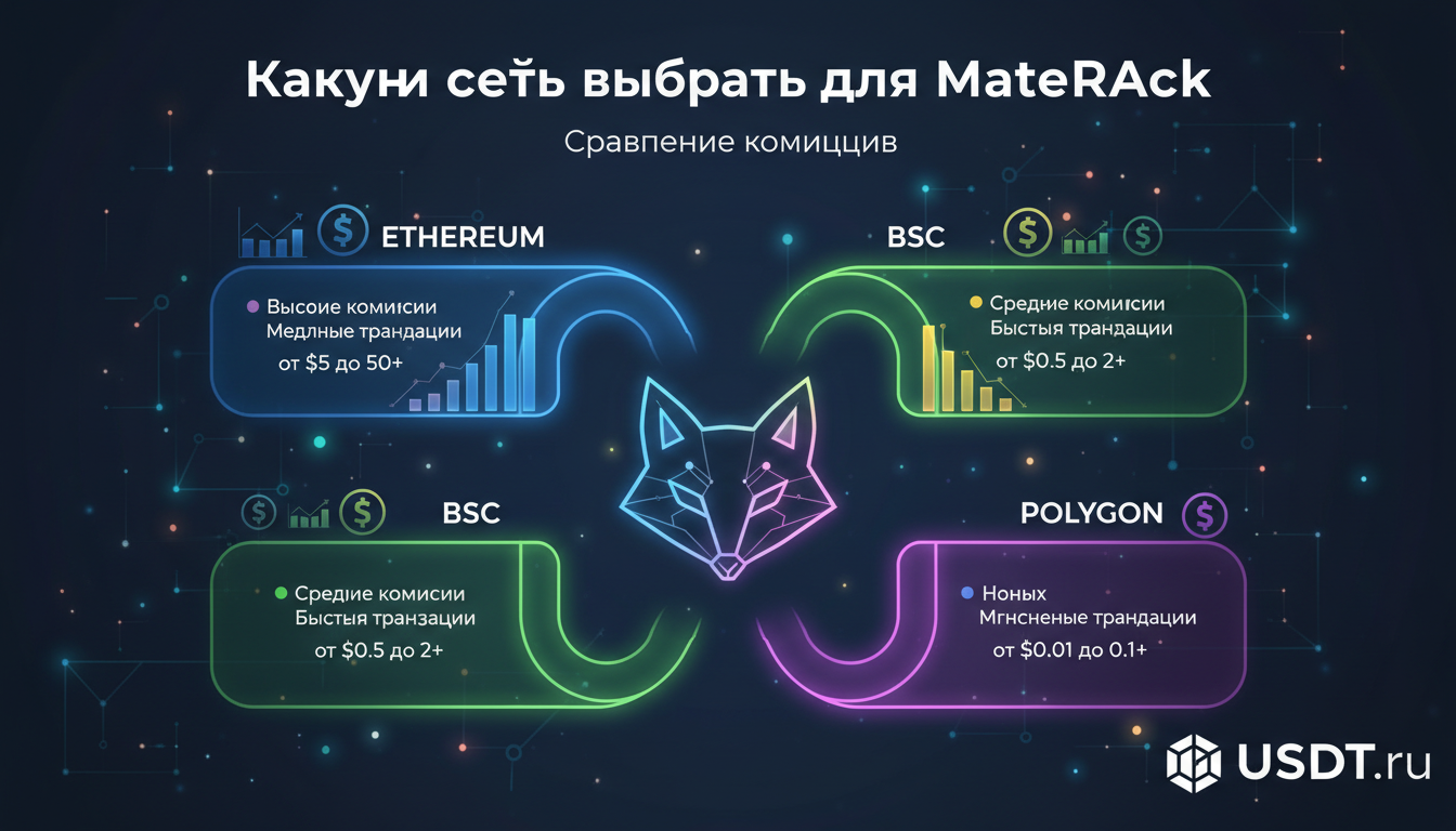 Какую сеть выбрать для MetaMask — сравнение комиссий