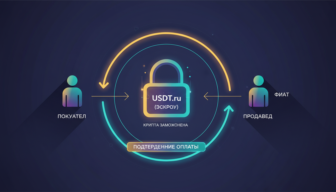 как выводить через p2p — схема работы эскроу: крипта заморожена биржей до подтверждения оплаты