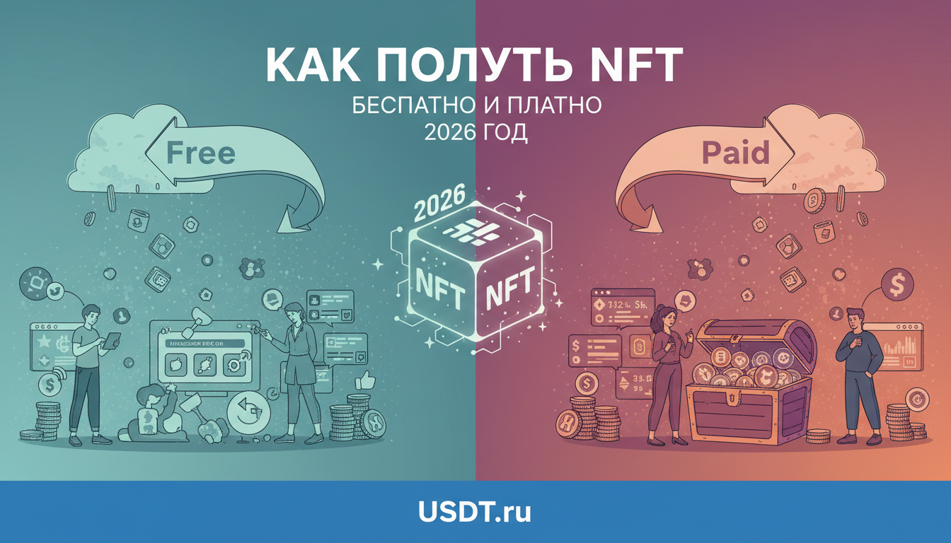 Способы получения NFT: бесплатные и платные варианты в 2026