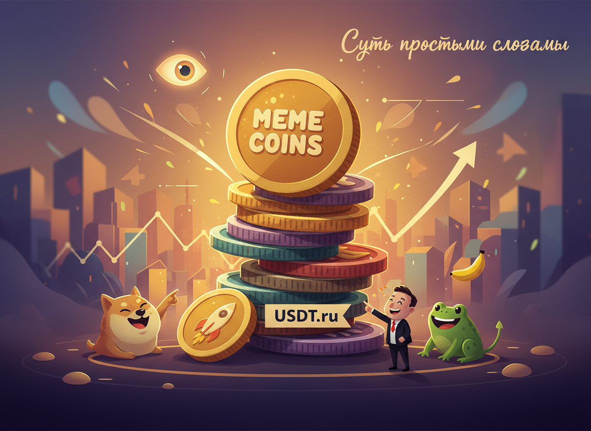 Мем-коины: суть простыми словами
