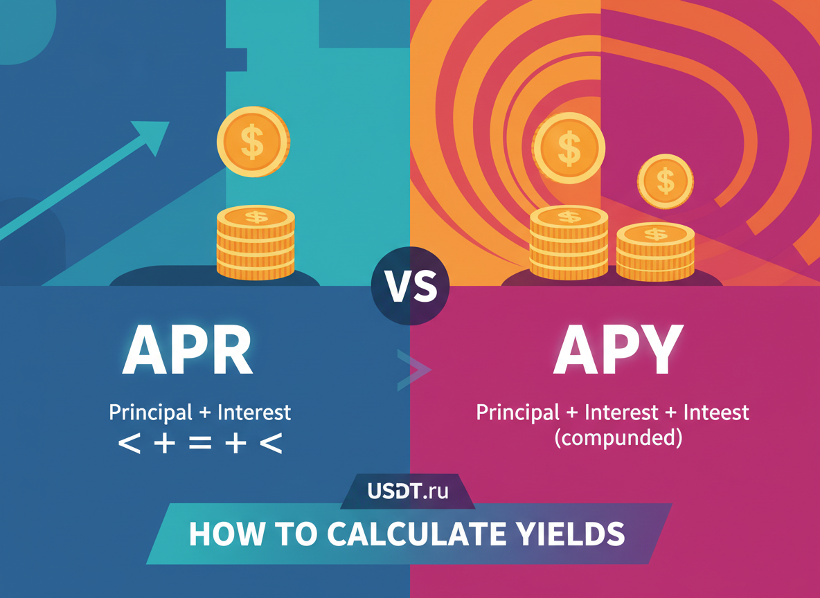 Разница между APR и APY: как рассчитать доходность