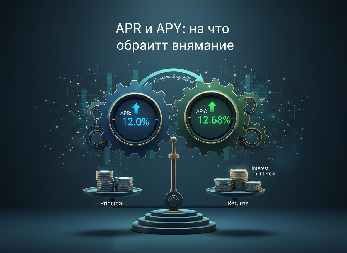 APR и APY: на что обратить внимание