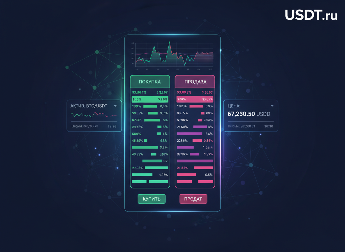 Биржевой стакан: разбор на примере