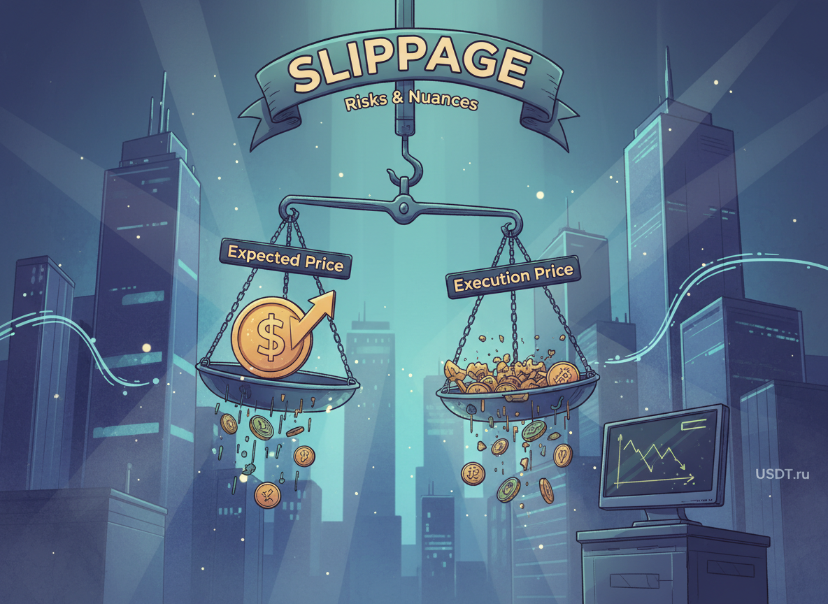 Проскальзывание (slippage) — риски и нюансы