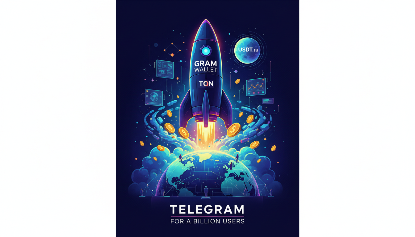 Telegram представляет криптокошелёк Gram для миллиардной аудитории