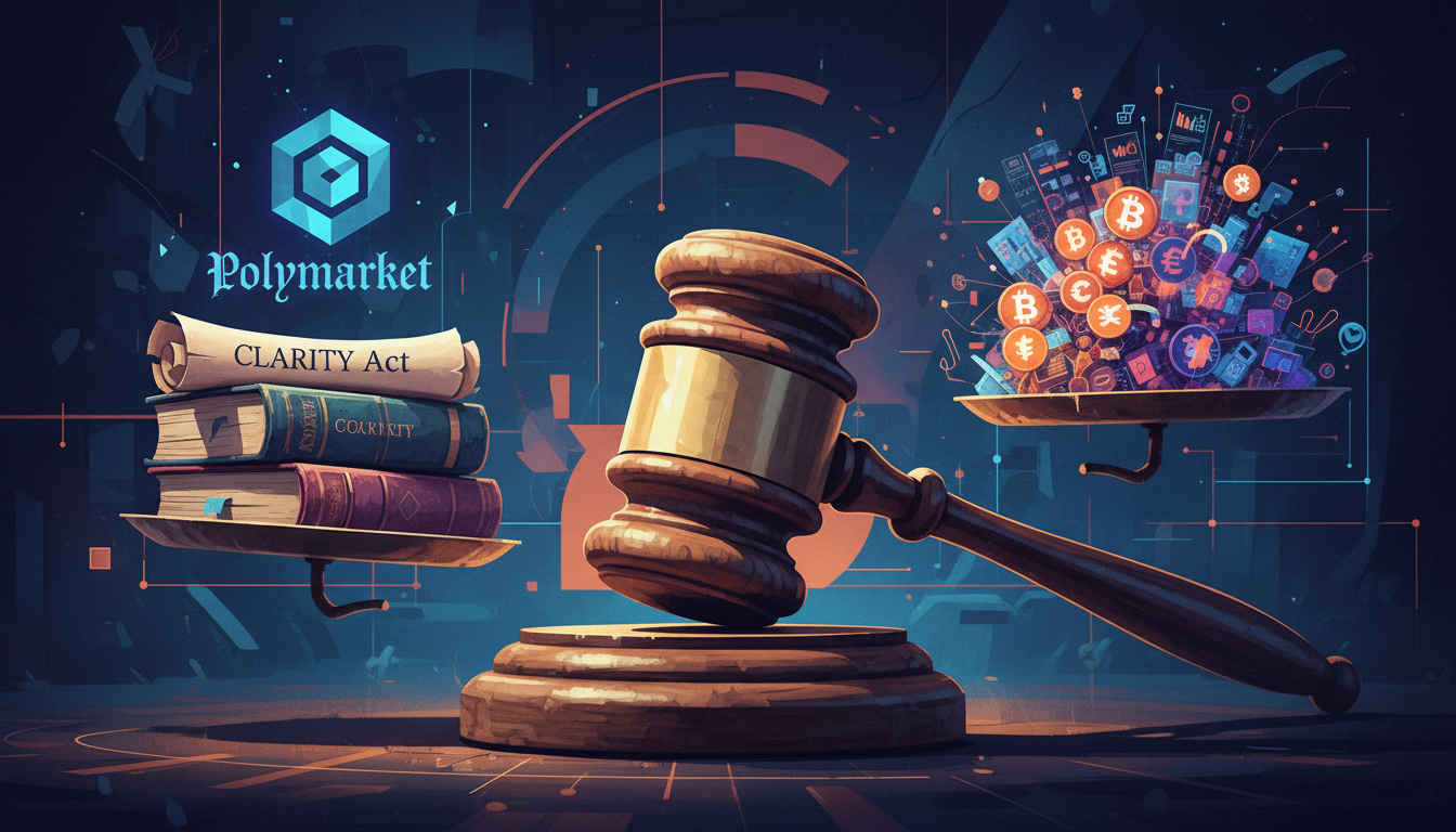 Законопроект CLARITY Act вызывает дебаты о регулировании Polymarket