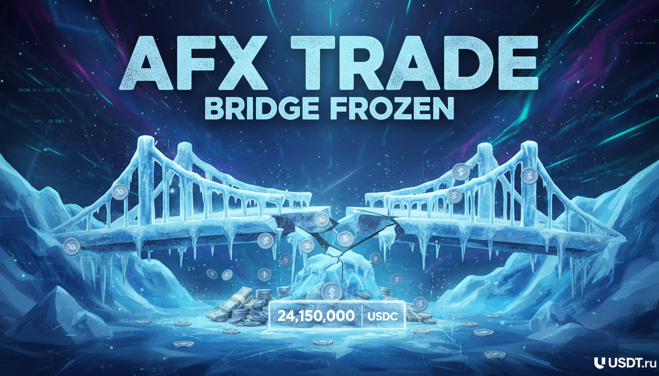 AFX Trade приостановила работу моста после несанкционированного вывода 24,15 млн USDC