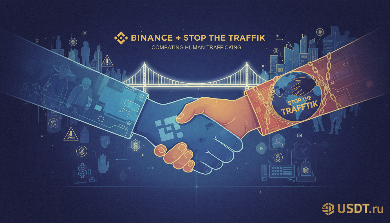 Binance и STOP THE TRAFFIK объединились в борьбе с торговлей людьми