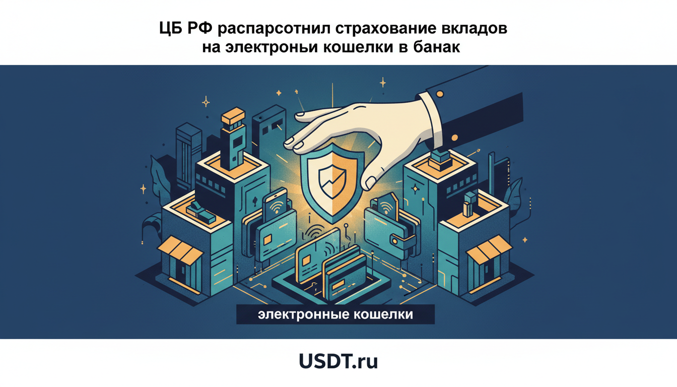 ЦБ РФ ввел страхование для электронных кошельков в банках
