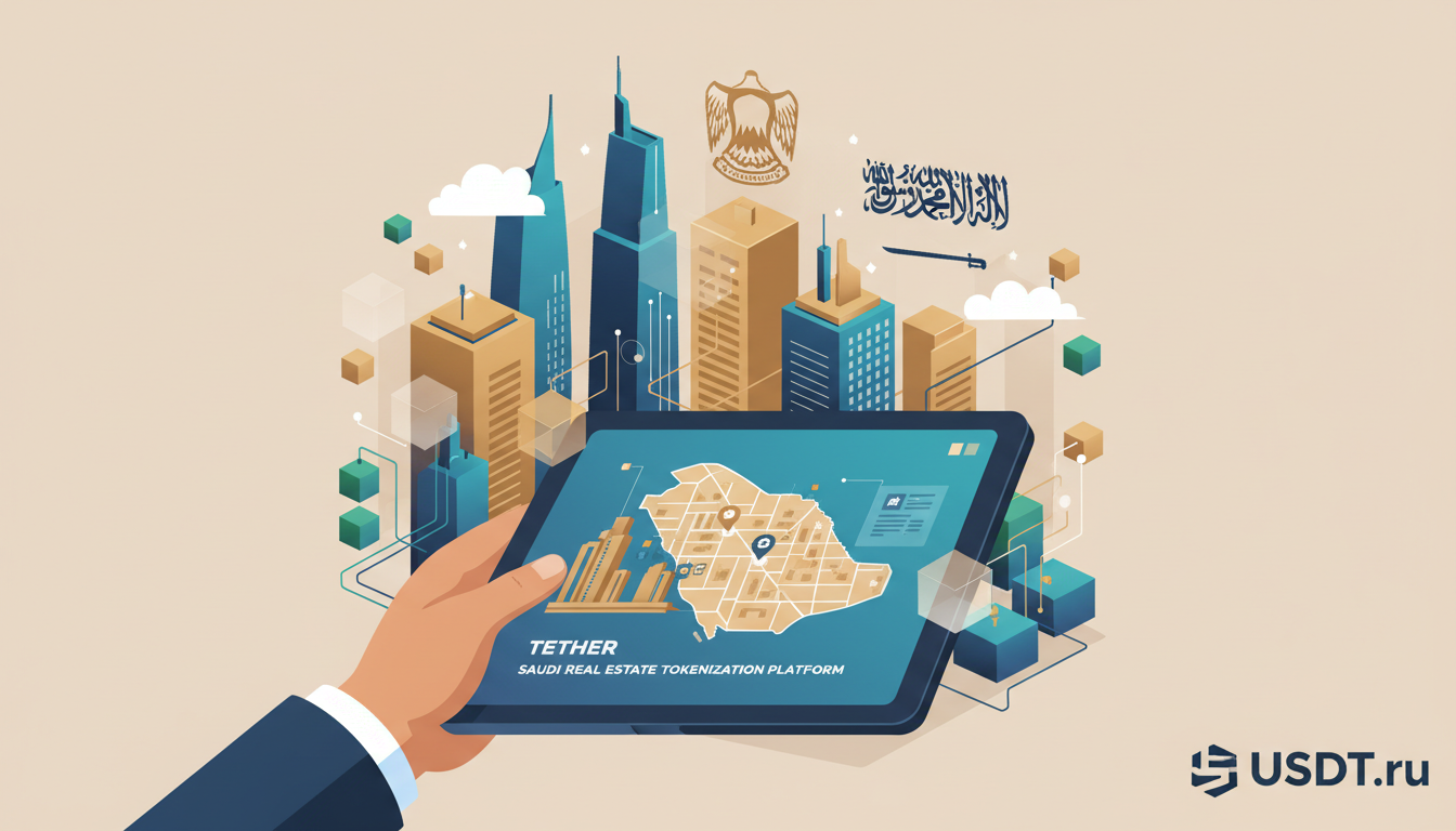 Tether запускает платформу для токенизации недвижимости в Саудовской Аравии
