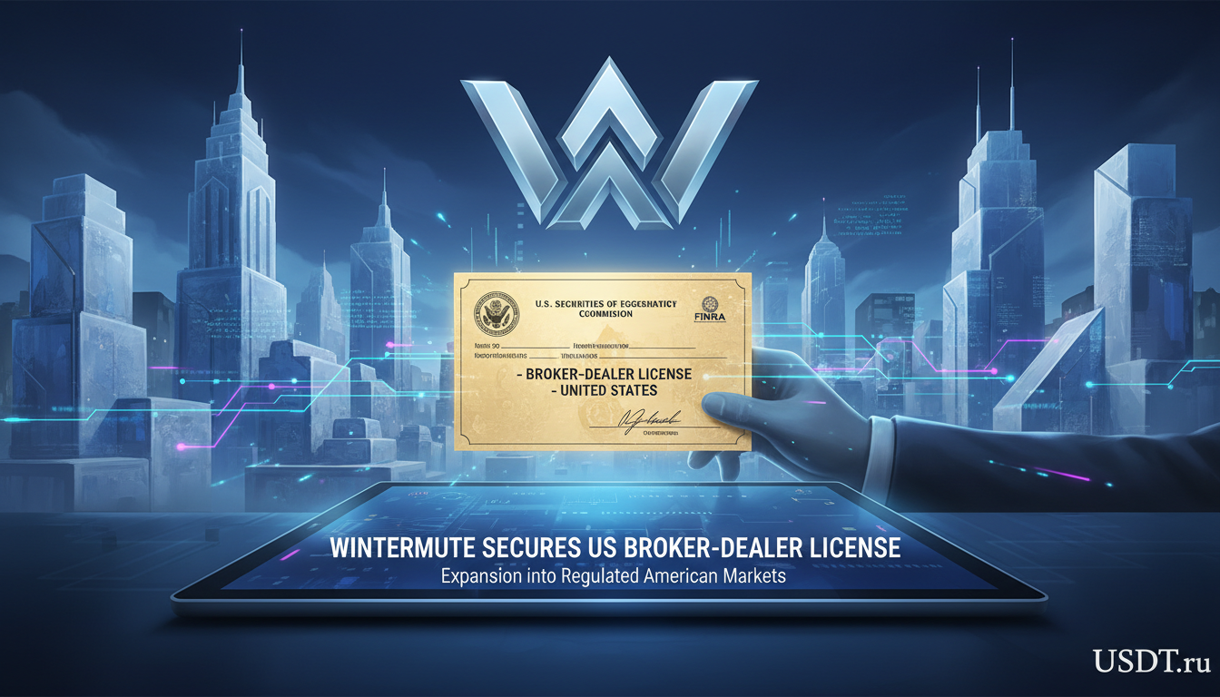 Wintermute зарегистрировался как брокер-дилер в США