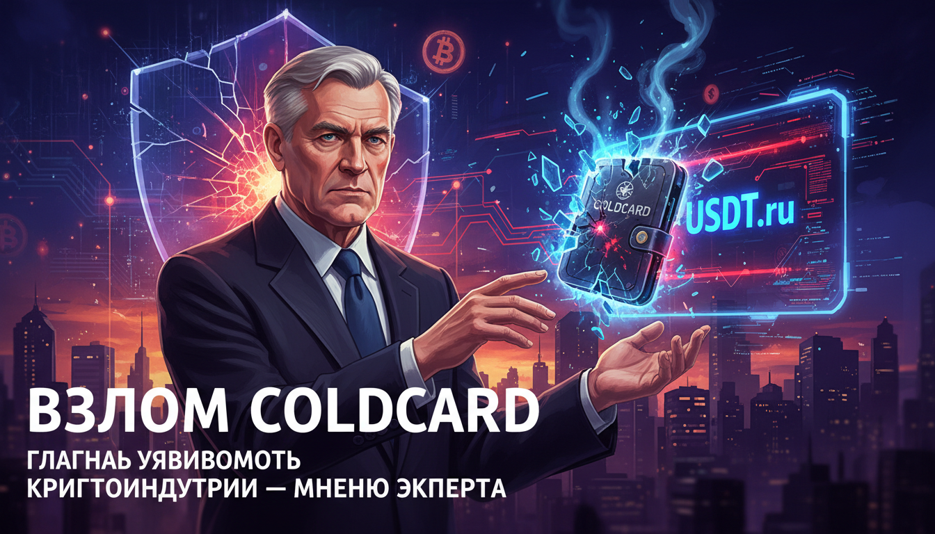Инцидент с Coldcard выявил уязвимость в криптоиндустрии — мнение эксперта