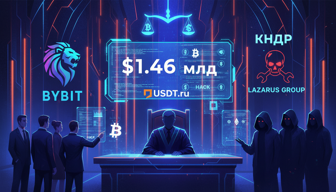 Bybit подала иск к КНДР и группе Lazarus из-за взлома на $1,46 млрд